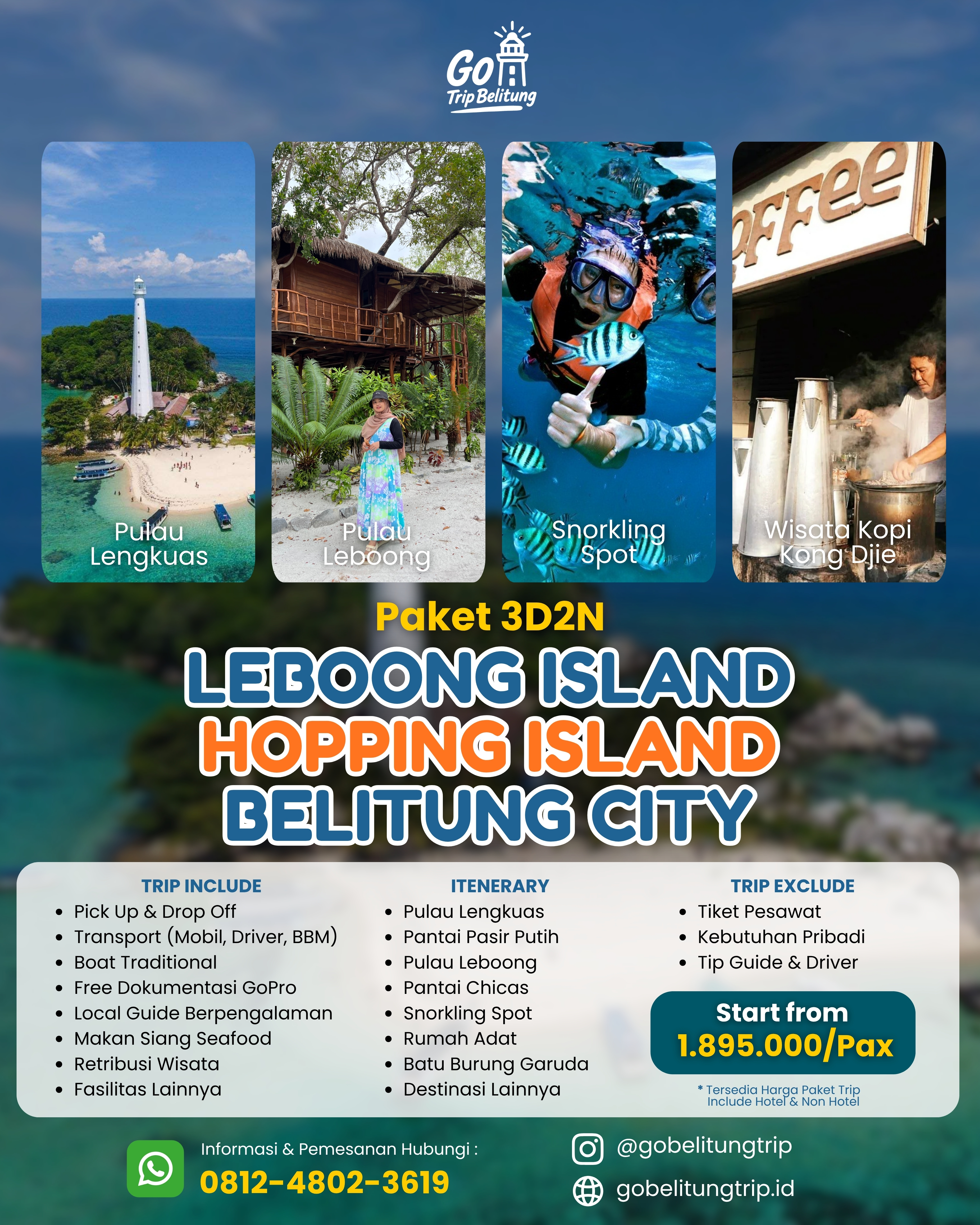 Leebong Hopping Island Belitung City
